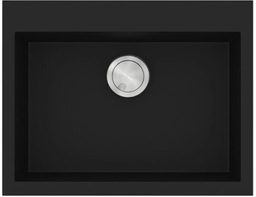 Sanitec Ultra Granite 809 Ένθετος Νεροχύτης από Συνθετικό Γρανίτη Μ60xΠ50cm Grafite