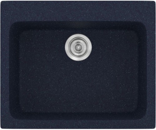 Sanitec Classic 331 331 Ένθετος Νεροχύτης από Συνθετικό Γρανίτη Μ60xΠ50cm Granite Blue