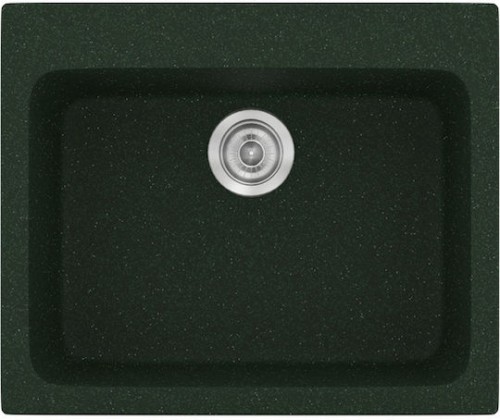 Sanitec Classic 331 331 Ένθετος Νεροχύτης από Συνθετικό Γρανίτη Μ60xΠ50cm Granite Green
