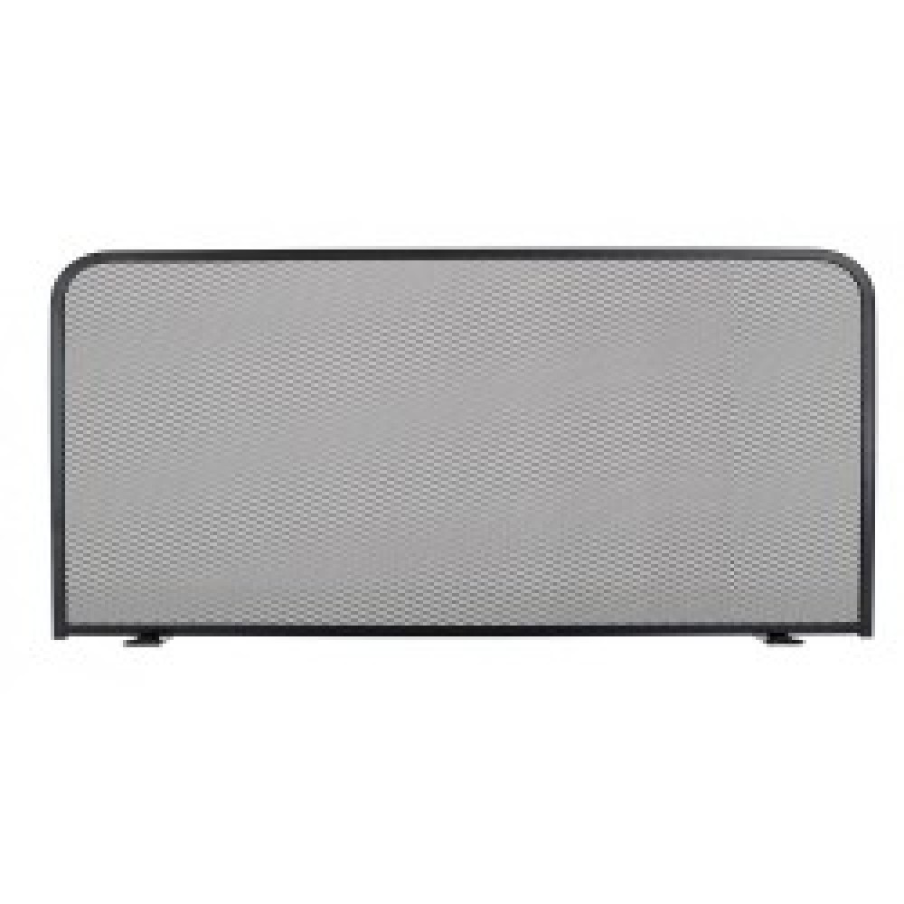 Zogometal 583 583 Μεταλλικό Προστατευτικό Τζακιού 90x50cm Μαύρο