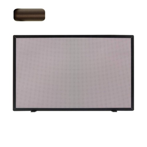 Zogometal 601 Μεταλλικό Προστατευτικό Τζακιού 90x50cm Αντικέ Σκουριά