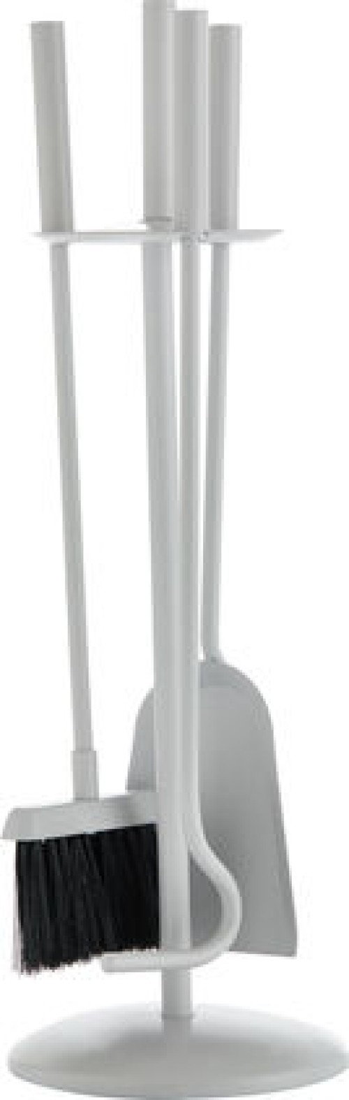 Zogometal 1230 B08 1230 B08 Σετ Εργαλείων Τζακιού με Κρεμανταλά Λευκό πάγου