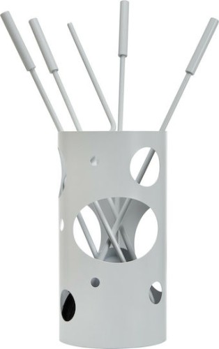 Zogometal 1230 K30 Σετ Εργαλείων Τζακιού με Κουβά Ιβουάρ