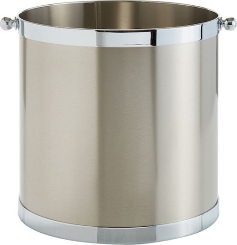 Zogometal Ν K14 2447 Μεταλλικό Κουτί Αποθήκευσης Ξύλων 34x34x35cm Ασημί