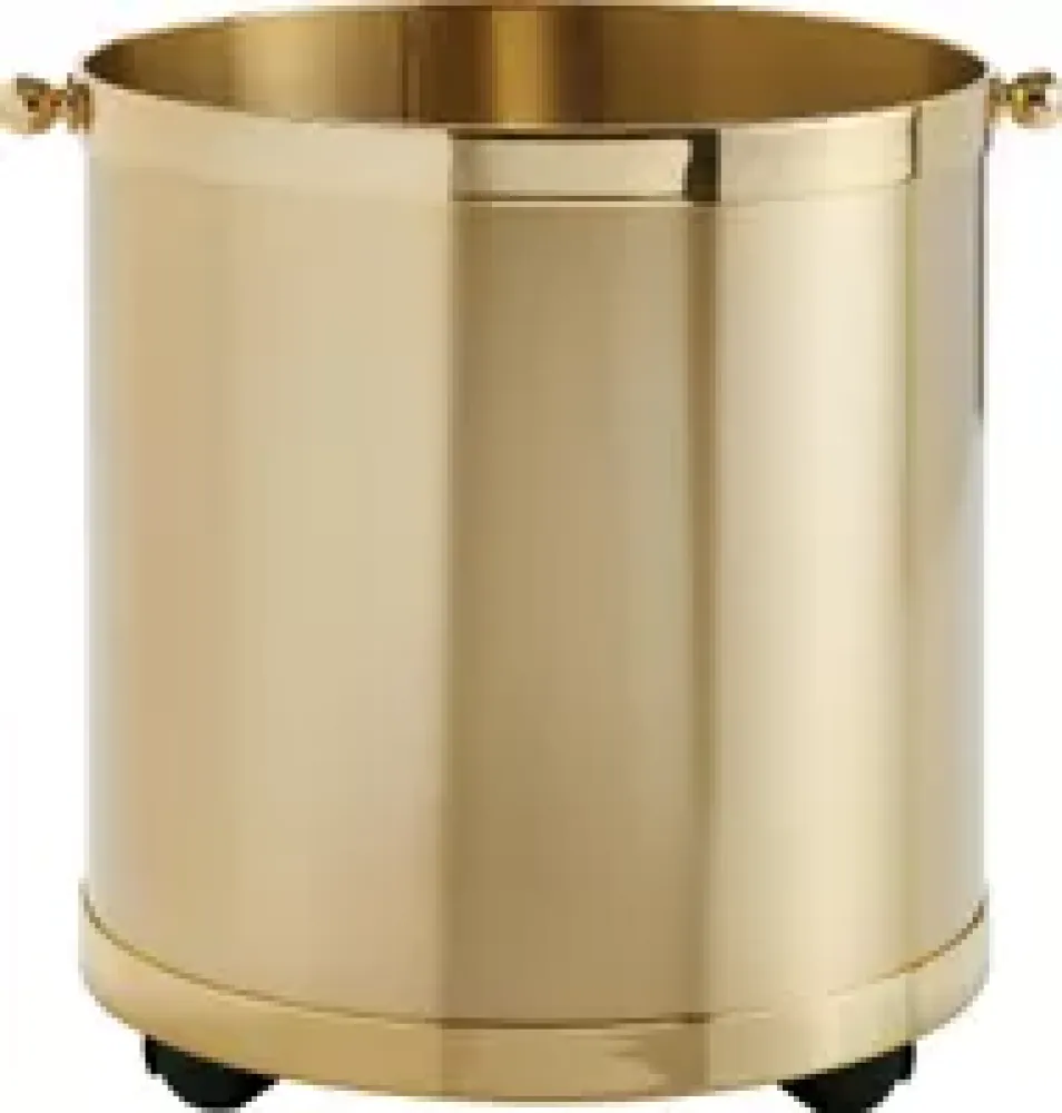 Zogometal K11 2445 Μεταλλικό Καλάθι Αποθήκευσης Ξύλων 34x34x35cm Ασημί