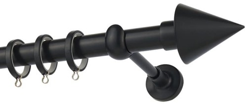 Zogometal Μεταλλικό Κουρτινόξυλο Prestige Collection Μονό Φ25mm 300εκ. Όρο PR4116