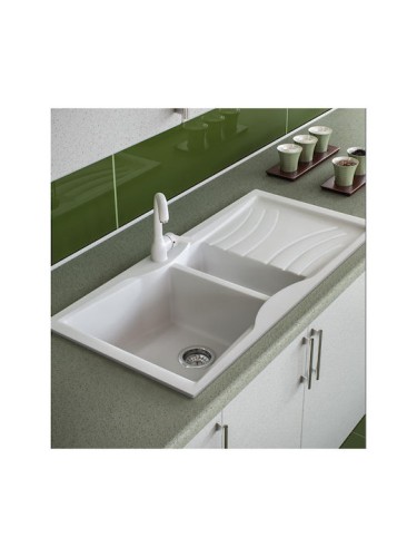 Sanitec Jolla 00 02 00222 Ψηλή Μπαταρία Κουζίνας Πάγκου Metallic Coffee