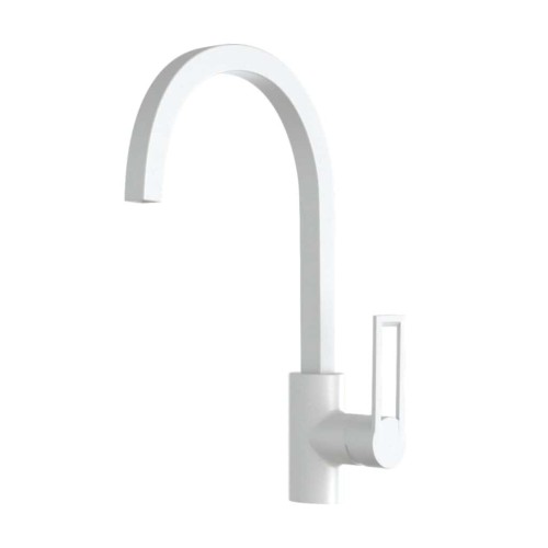 Sanitec Quattro Ψηλή Μπαταρία Κουζίνας Πάγκου Ultra Granite Bianco
