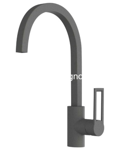 Sanitec Quattro SAN.00 02 00232.NR Ψηλή Μπαταρία Κουζίνας Πάγκου Γκρι