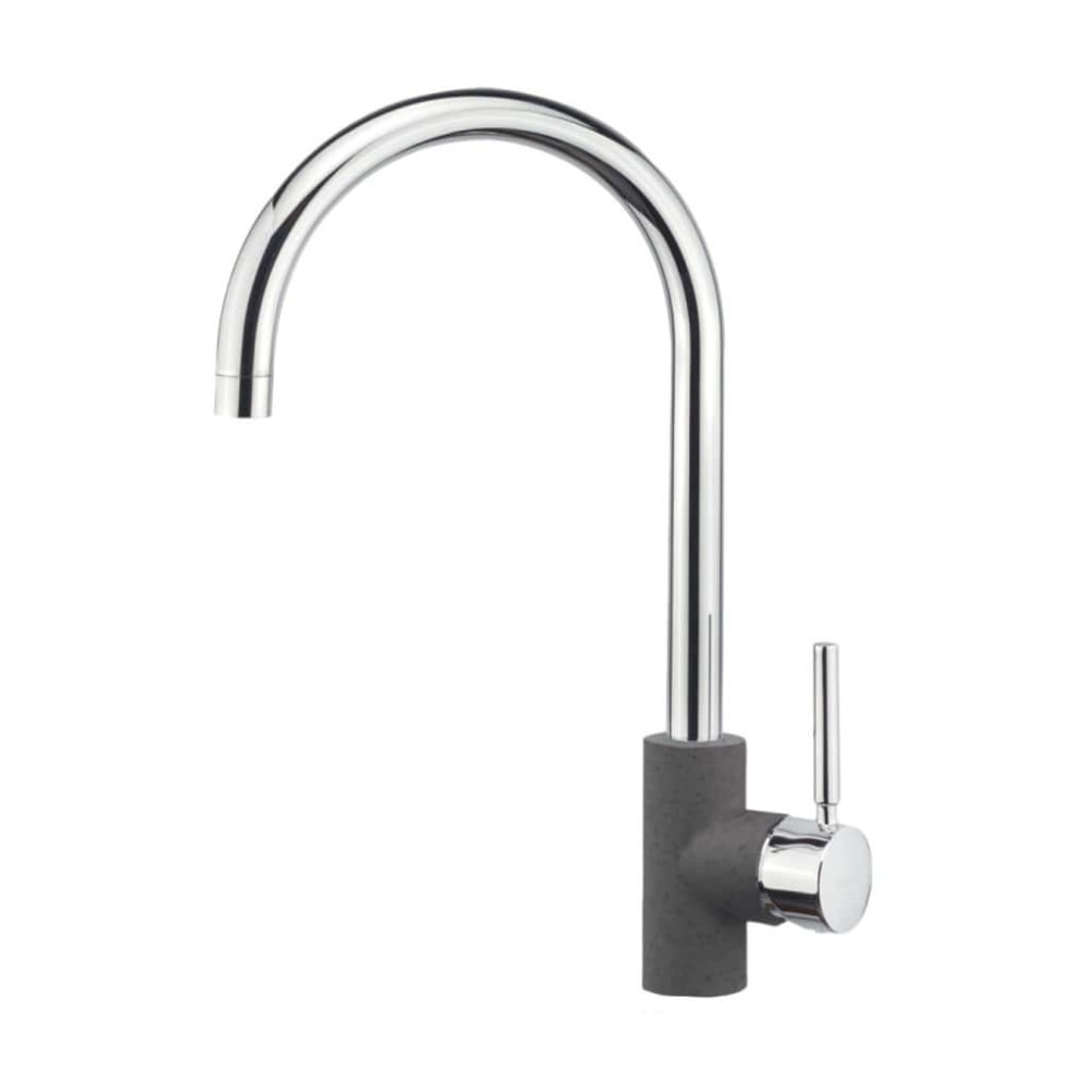 Sanitec Doppio 00 02 00252 Ψηλή Μπαταρία Κουζίνας Πάγκου Ultra Granite Pietra