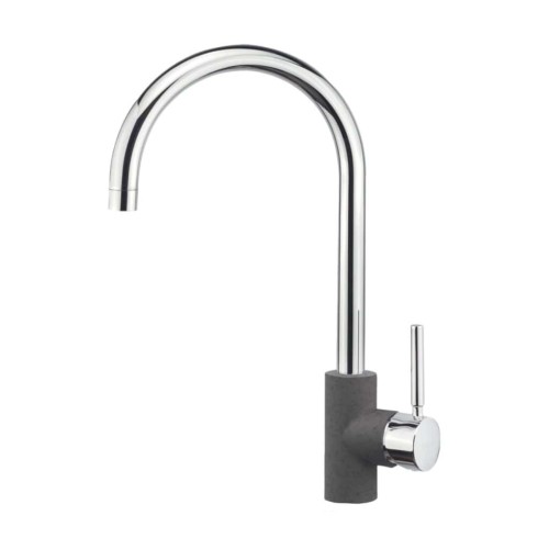 Sanitec Doppio 00 02 00252 Ψηλή Μπαταρία Κουζίνας Πάγκου Ultra Granite Pietra