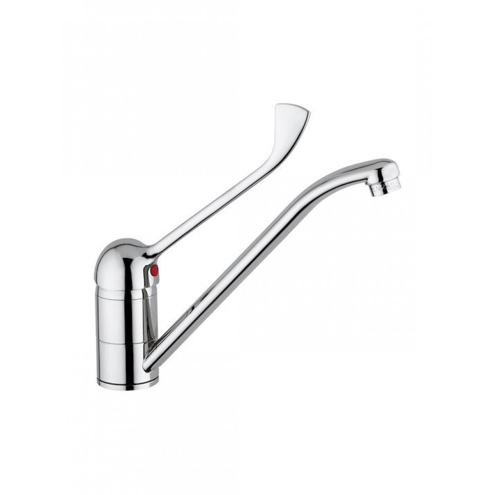 Sanitec Multi 00 02 00249 Μπαταρία Κουζίνας Πάγκου Ασημί