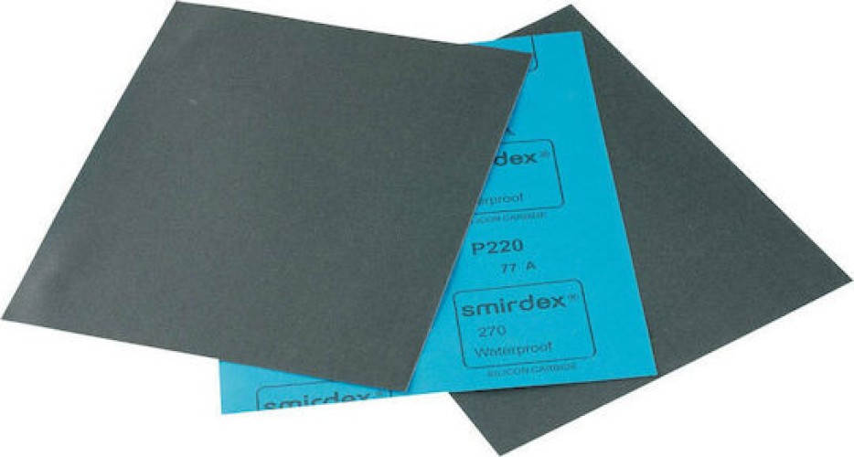 Smirdex 270 270010100 Φύλλο Λείανσης Απλό K100 230x280mm Αδιάβροχο