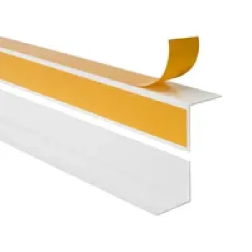 Γωνία Pvc Λευκό 30x30mm Πάχος 1.5mm Βέργα 3 Μέτρων