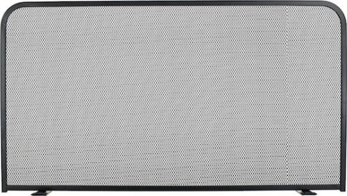 Zogometal 583 583 Μεταλλικό Προστατευτικό Τζακιού 80x50cm Μαύρο