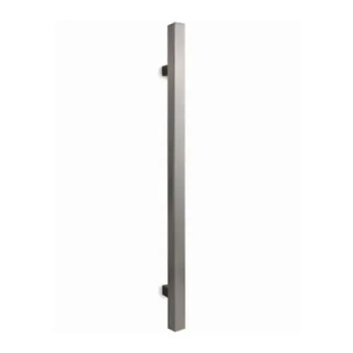 Zogometal Λαβή Εξώπορτας 180 560mm (360mm ΚΕΝΤΡΑ) Νίκελ Ματ
