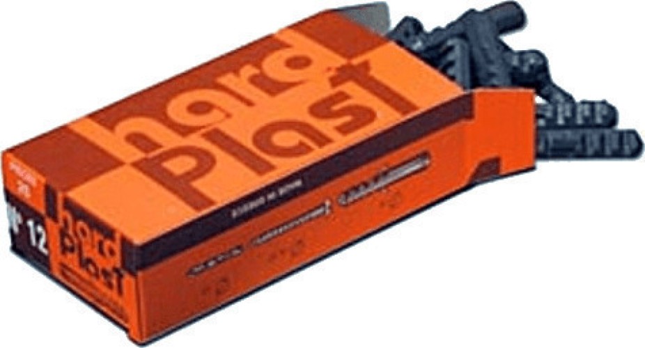 Hard Plast Ούπα Πλαστικό 8x40mm 100τμχ