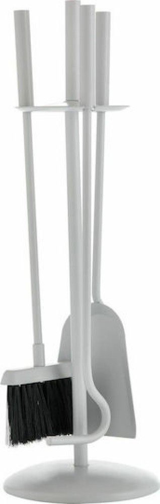 Zogometal 1230 B08 Σετ Εργαλείων Τζακιού με Κρεμανταλά Ιβουάρ
