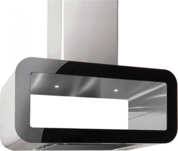 Pyramis Corso Elegant Απορροφητήρας Νησίδα 90cm Inox