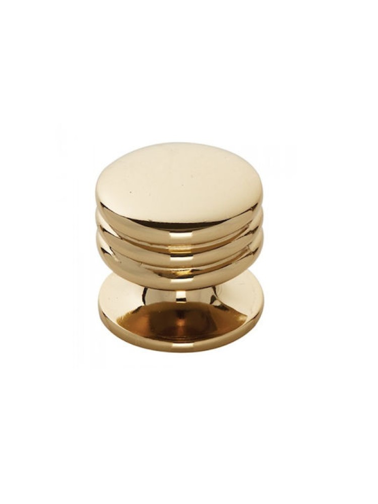 Zogometal 30 Λαβή Επίπλου από Μέταλλο σε Χρυσό Χρώμα 128mm