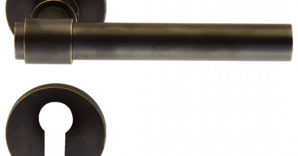 Ilavio 2321 Πόμολο Πόρτας Dark Bronze Ζεύγος