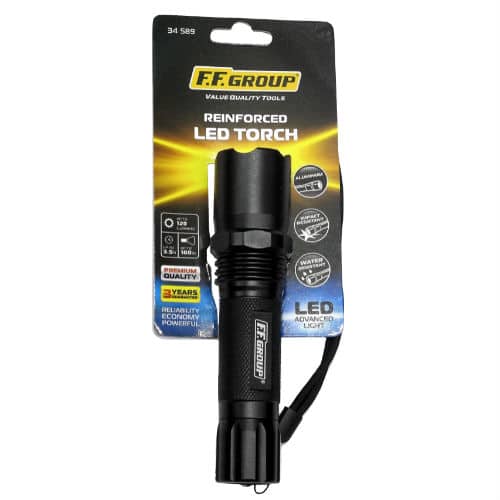 F.F. Group Φακός LED Αδιάβροχος IP65 με Μέγιστη Φωτεινότητα 120lm 34589