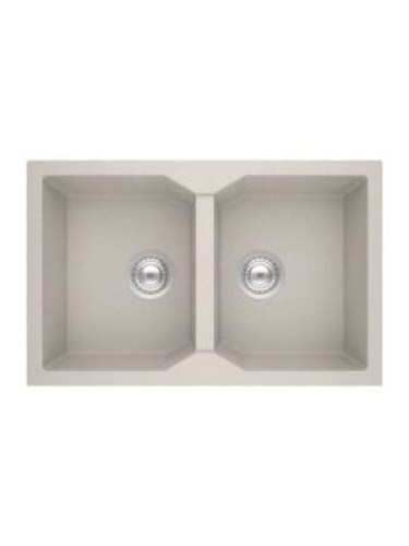 Sanitec Ultra Granite 806 Ένθετος Νεροχύτης από Συνθετικό Γρανίτη Μ79xΠ50cm Sabbia