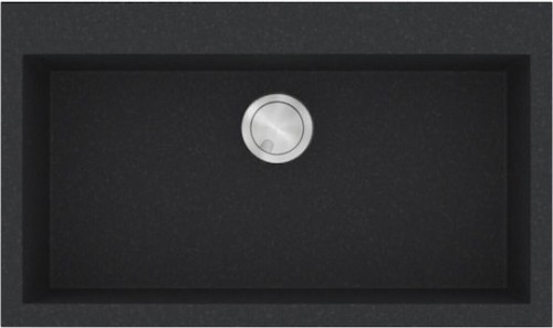 Sanitec Ultra Granite 810 Ένθετος Νεροχύτης από Συνθετικό Γρανίτη Μ51xΠ51cm Ocra