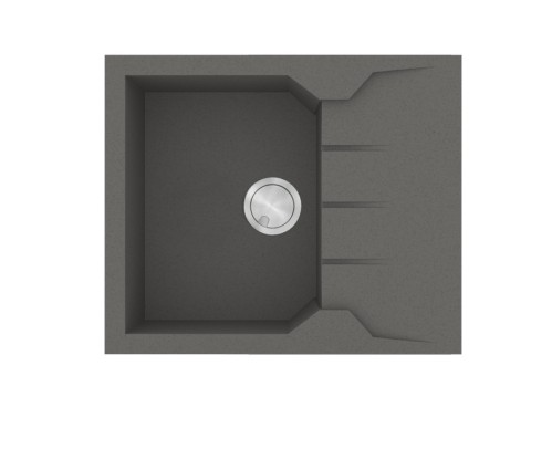 Sanitec Ultra Granite 812 Ένθετος Νεροχύτης από Συνθετικό Γρανίτη Μ60xΠ50cm Pietra