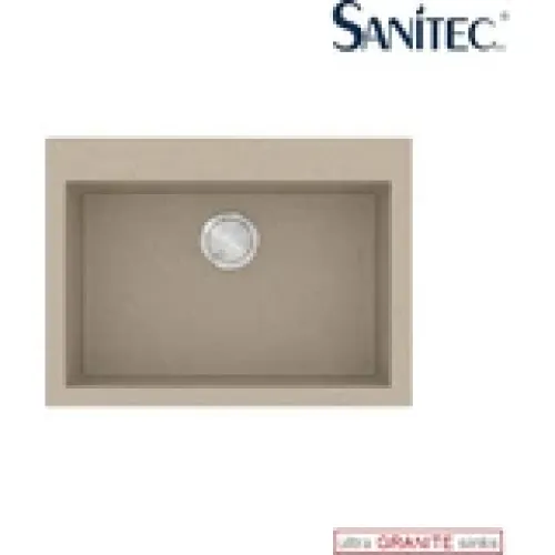 Sanitec 819 Ένθετος Νεροχύτης από Συνθετικό Γρανίτη Μ50xΠ40cm Grafite