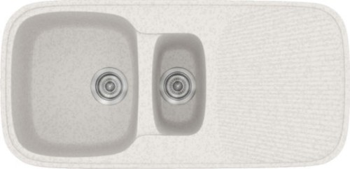 Sanitec Classic 301 301 Ένθετος Νεροχύτης από Συνθετικό Γρανίτη Μ97xΠ50cm Granite Green
