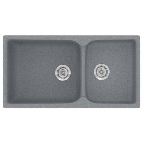 Sanitec Classic 307 307 Υποκαθήμενος Νεροχύτης από Συνθετικό Γρανίτη Μ92xΠ51cm Granite Rust