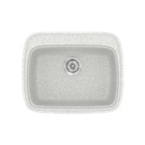 Sanitec Classic 313 313 Ένθετος Νεροχύτης από Συνθετικό Γρανίτη Μ58xΠ50cm Granite White