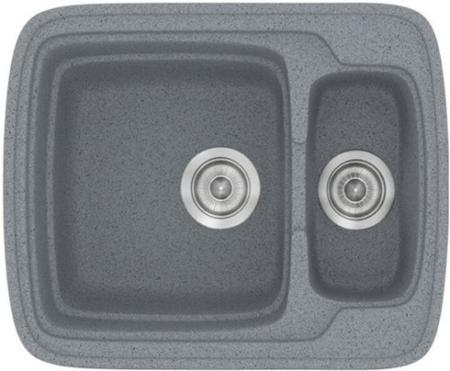 Sanitec Classic 314 314 Ένθετος Νεροχύτης από Συνθετικό Γρανίτη Μ60xΠ51cm Metallic Cream