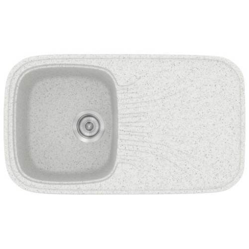 Sanitec Classic 315 315 Ένθετος Νεροχύτης από Συνθετικό Γρανίτη Μ82xΠ50cm Granite Black