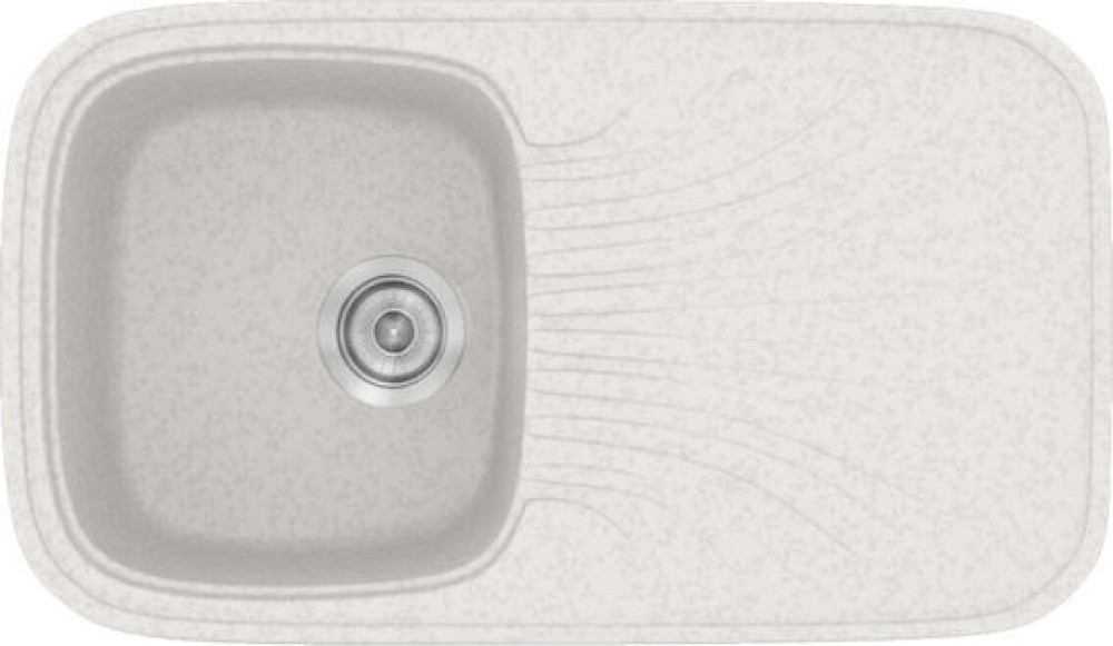 Sanitec Classic 315 315 Ένθετος Νεροχύτης από Συνθετικό Γρανίτη Μ82xΠ50cm Metallic Coffee