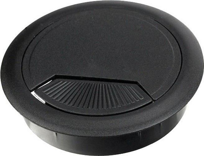 Hard Plast Τάπα Καλωδίων Μαύρο 600370