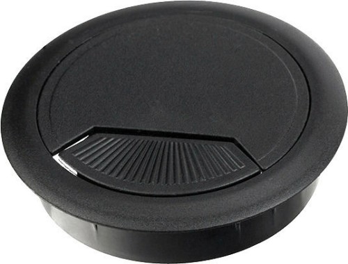Hard Plast Τάπα Καλωδίων Μαύρο 600370