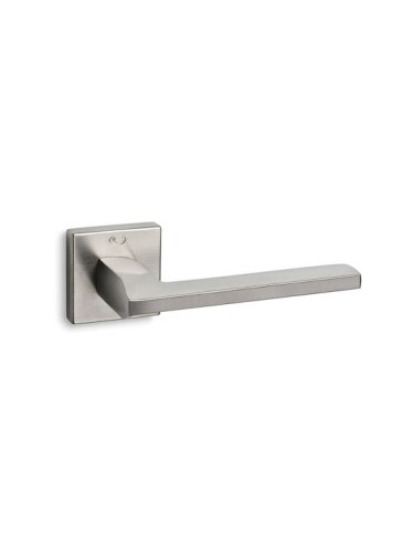 Convex Πόμολο Μεσόπορτας με Ροζέτα 425 425RORS19S19 Ζεύγος Μαύρο