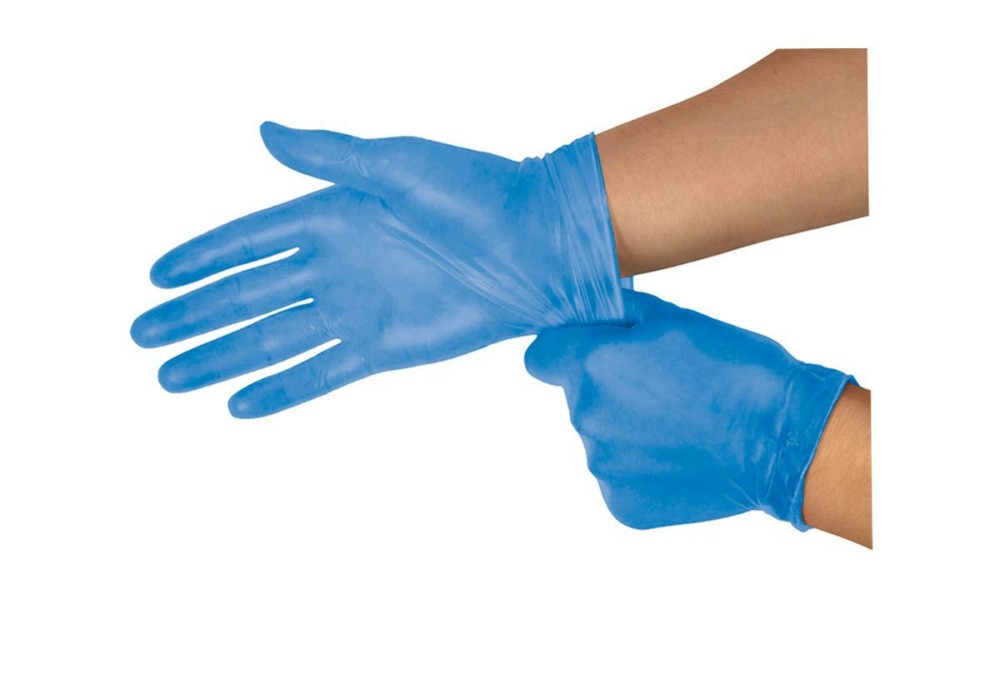 Wurth Γάντια Βινυλίου Χωρίς Πούδρα σε Μπλε Χρώμα 100τμχ