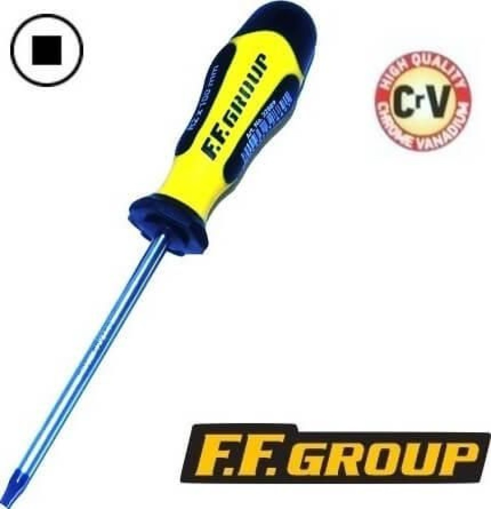 F.F. Group Μαγνητικό Κατσαβίδι Τετράγωνο Μεγέθους 2x100mm 32889