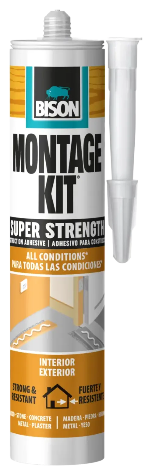 Bison Montage Kit Ξυλόκολλα Διάφανη 150gr