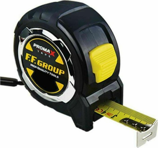 F.F. Group Μετροταινία με Αυτόματη Επαναφορά  16mm x 3m 38263