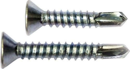 Τρυπανόβιδες Κεφάλι Σταυρού Γαλβάνιζέ 4.2X13mm Κουτί 1000τμχ 25945