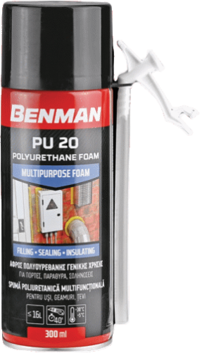 Αφρός Πολυουρεθάνης Benman Χειρός PU20 73076 300ml