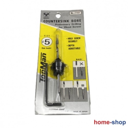 Φρεζοτρύπανο TOPMAN Ιαπωνίας Ξύλου Νο5   3,2mm