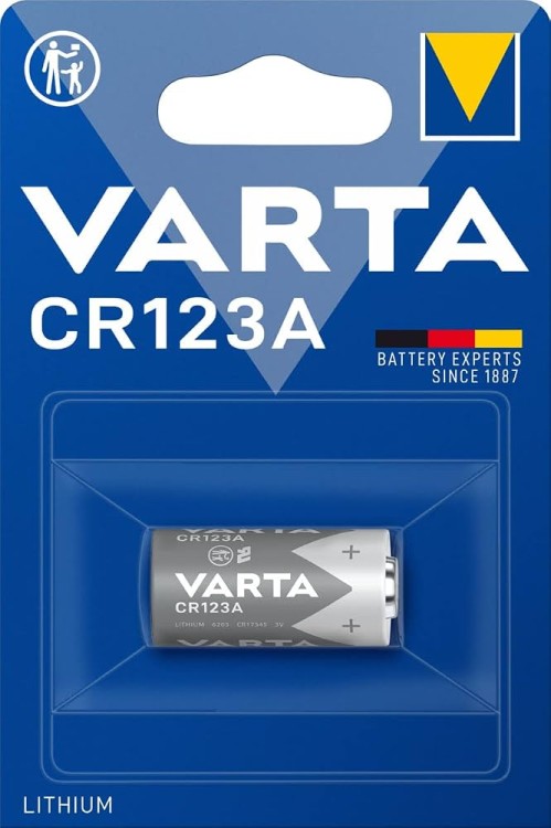 Varta Professional Lithium Μπαταρία CR123 3V 1τμχ