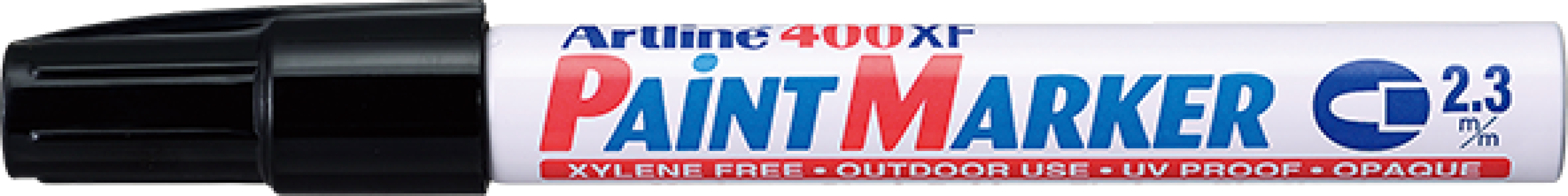Artline Paint 400XF Ανεξίτηλος Μαρκαδόρος Μαύρο 2.3mm 400XF