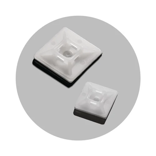 Benman Βάση Δεματικών 19x19mm 100τμχ Λευκό