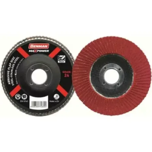 Benman StandardLine Δίσκος Λείανσης Μετάλλου Φτερωτός 115mm